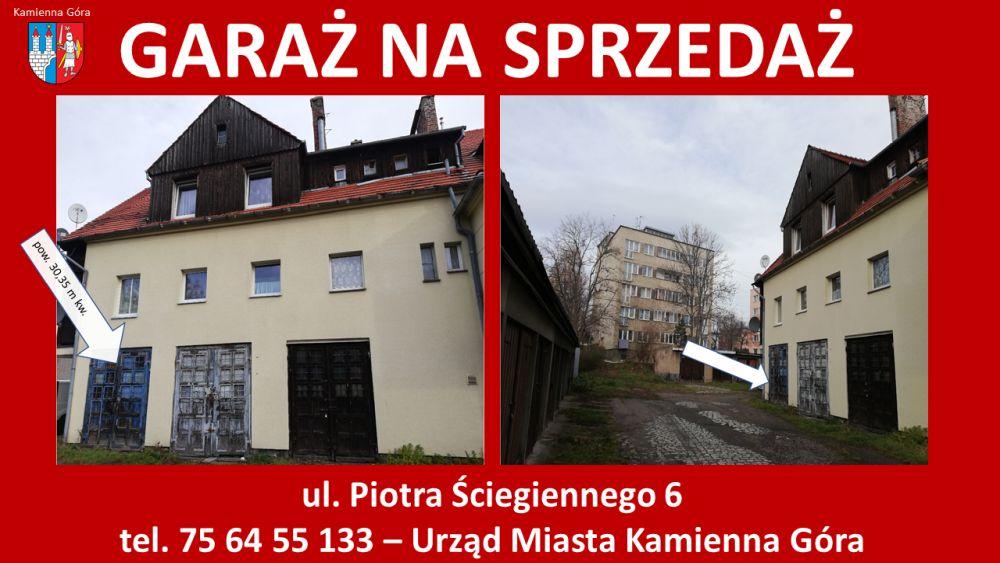 Garaż na sprzedaż