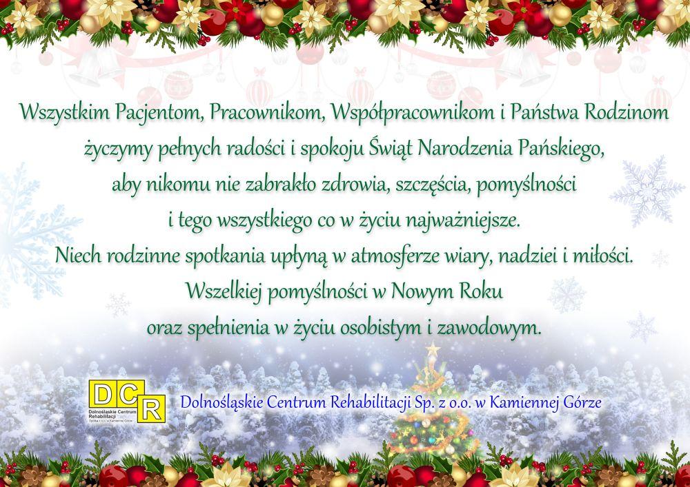 Boże Narodzenie 2019 - DCR 