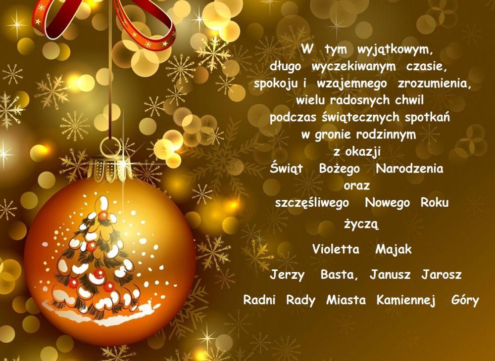 Boże Narodzenie 2019 - grupa radnych