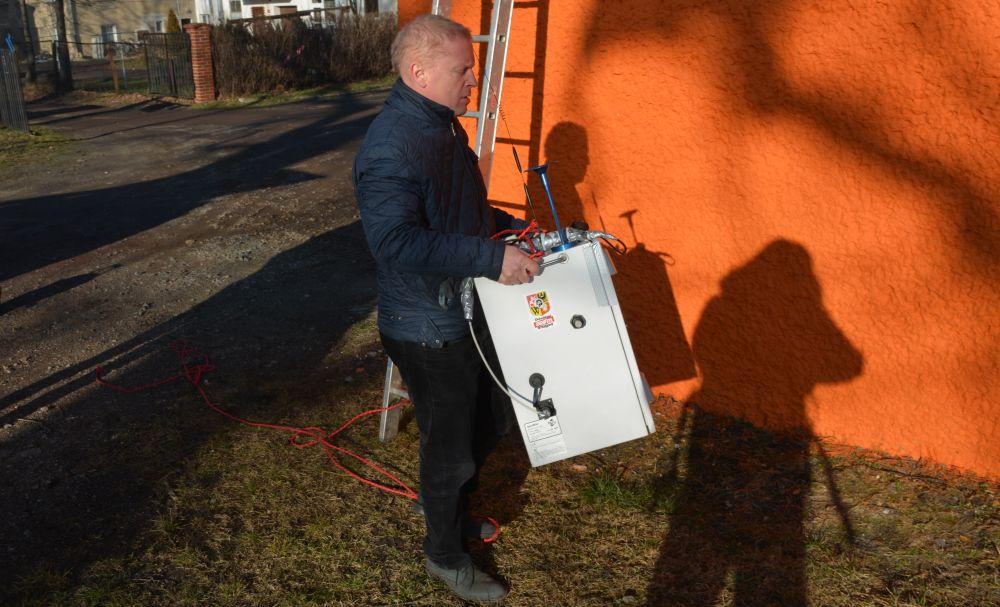 Badają powietrze