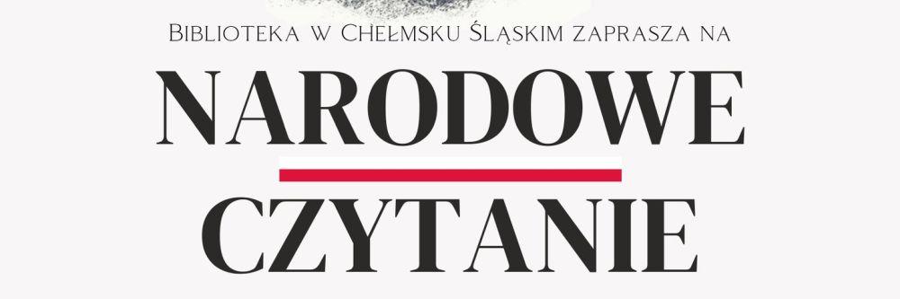 Narodowe Czytanie w Chełmsku