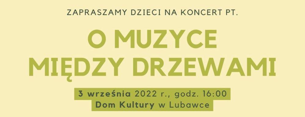 O muzyce między drzewami