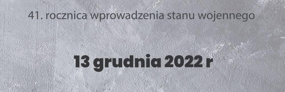 Rocznica stanu wojennego