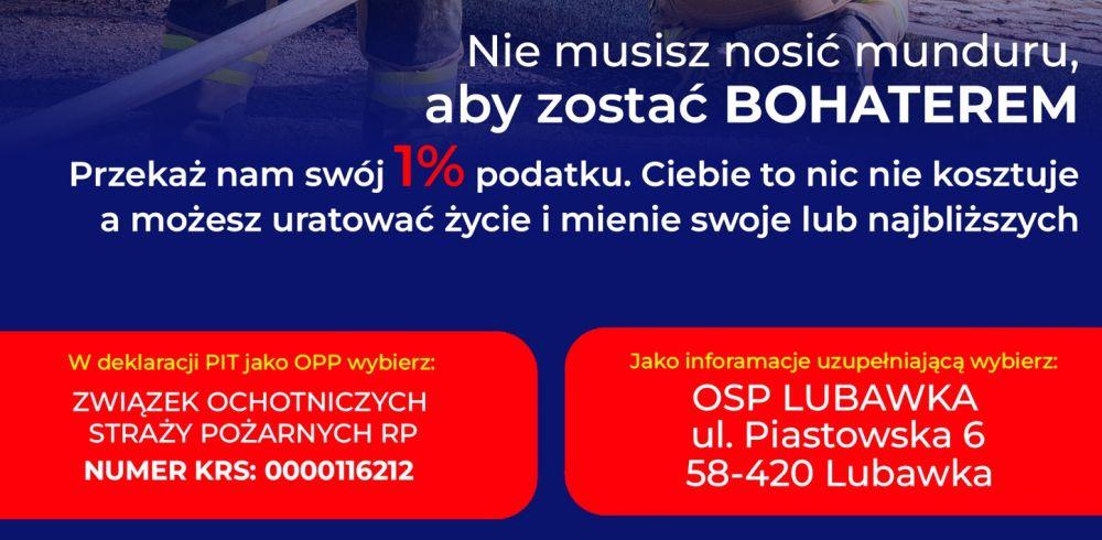 1,5% - OSP Lubawka
