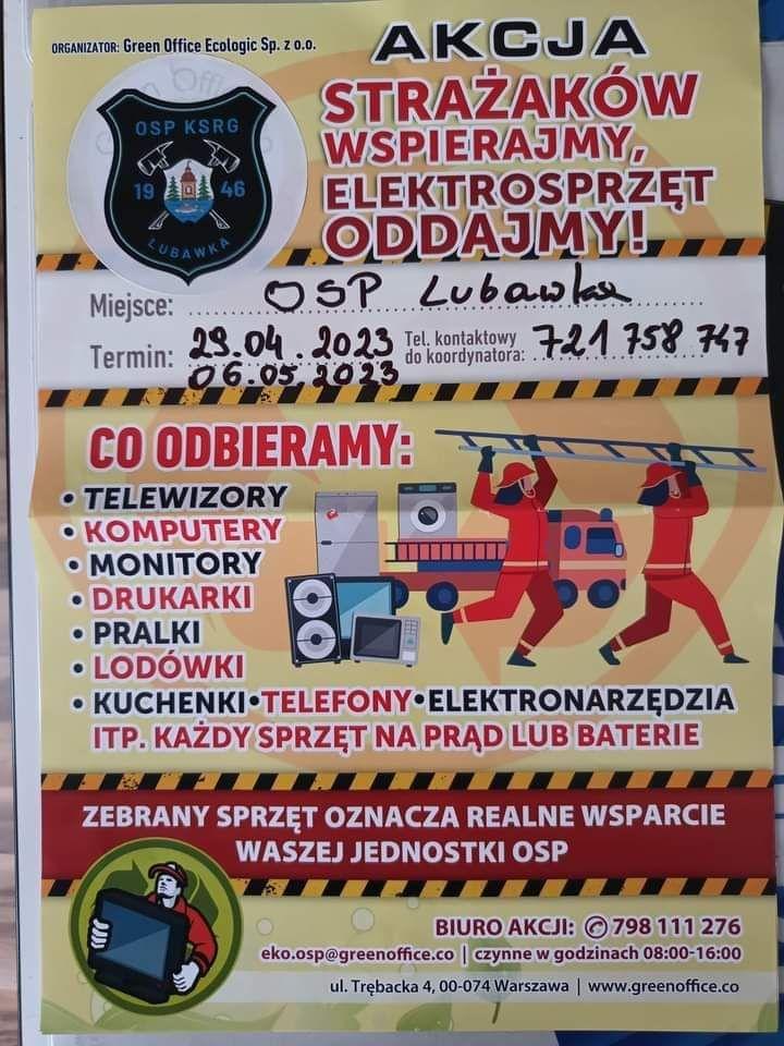 Elektrosprzęt dla strażaków