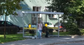 Wyborczy autobus w Kamiennej Górze