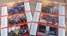 Kalendarze strażackie OSP gminy Kamienna Góra 2024