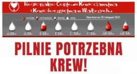 Pilnie potrzebna krew