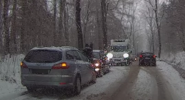 Kolizja przed Chełmskiem