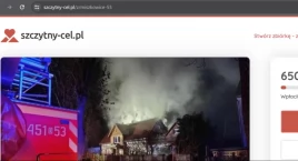 Zbiórka po pożarze w Miszkowicach