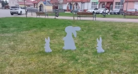 Zające i baranki w Krzeszowie