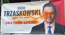 Znowu zniszczone materiały wyborcze