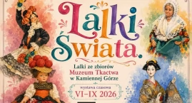 Lalki świata w Muzeum Tkactwa w Kamiennej Górze 