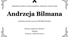 Pożegnanie śp. Andrzej Bilman