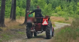 Ciągnikiem na grzyby