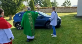 Święcenie pojazdów Krzeszówku