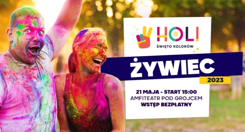 Holi Święto Kolorów zawita do Żywca 