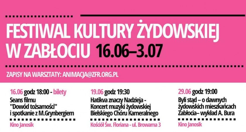 Festiwal Kultury Żydowskiej w Zabłociu 