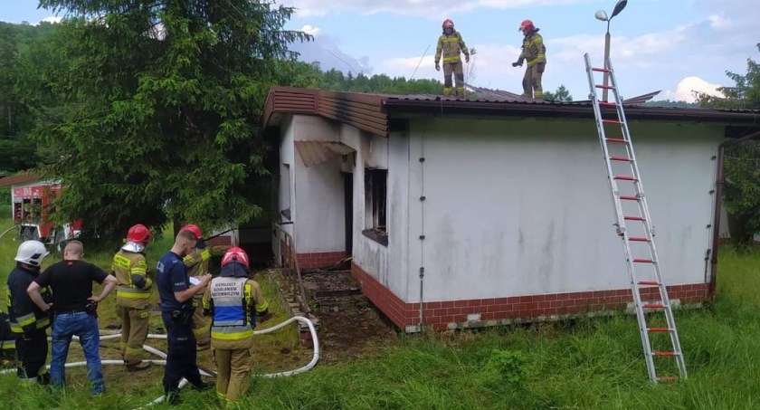 Pożar w Soli
