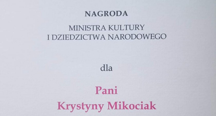Nagroda Ministra Kultury dla założycielki zespołu Magurzanie 