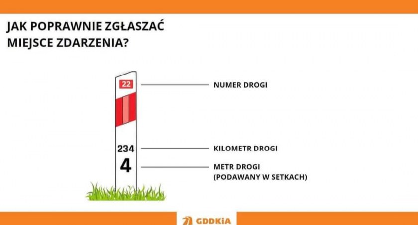 Jak poprawnie zgłosić miejsce wypadku