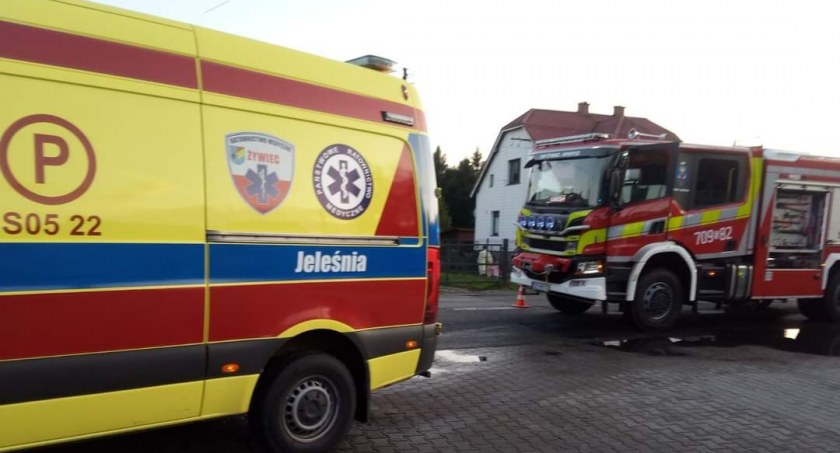 Zderzenia dwóch pojazdów na ul. Kopernika 