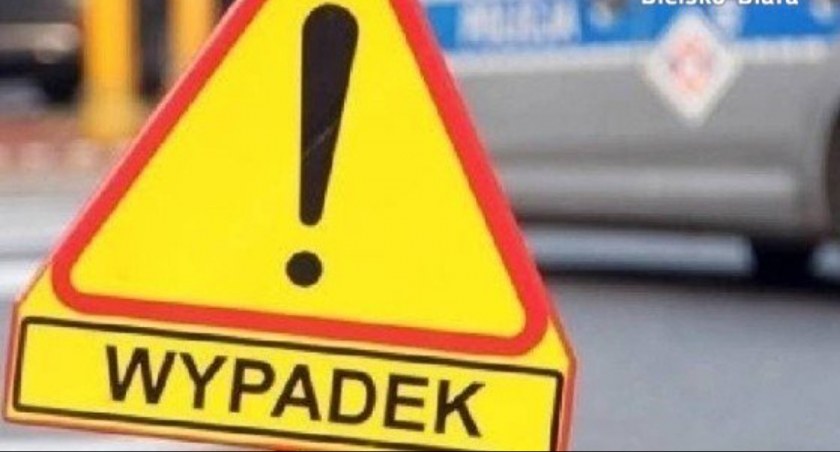 Potrącenie rowerzysty w Milówce 