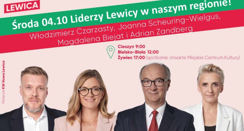 Kampanijny objazd EKIPY Lewicy 