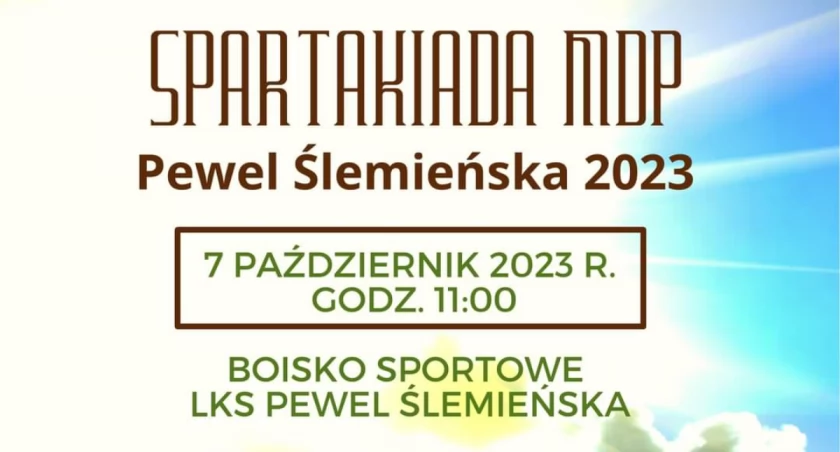 SPARTAKIADA MDP w Pewli Ślemieńskiej 