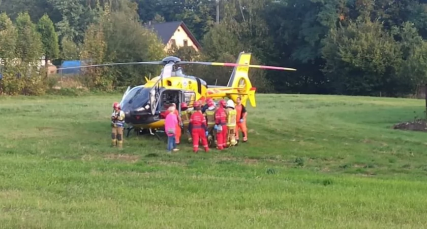 Pilne wypadek w Łękawicy 