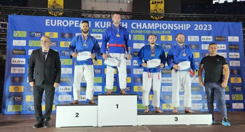 POLICJANT ZAJĄŁ 3 MIEJSCE W ZAWODACH UZBEK KURASH