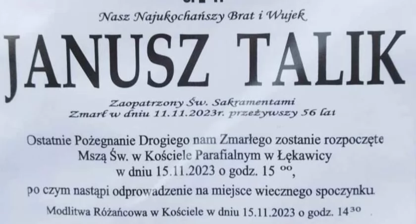 Zmarł Druh Janusz Talik