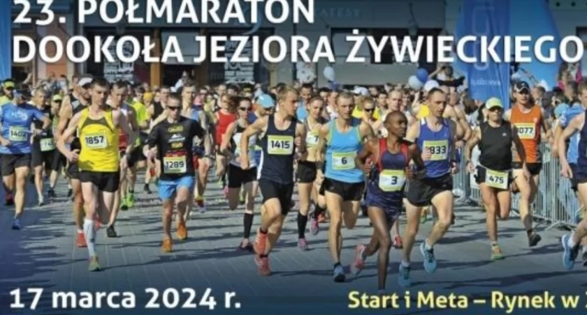Półmaraton dookoła Jeziora Żywieckiego 
