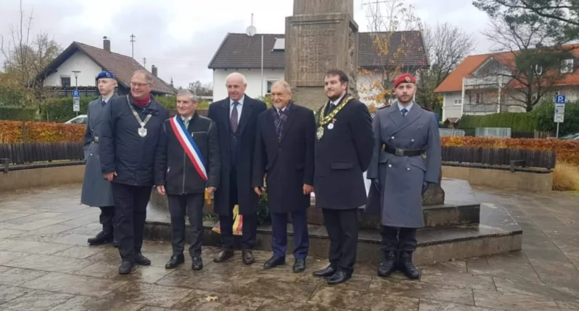 Antoni Szlagor wziął udział w Dniach Pamięci Ofiar II Wojny Światowej w mieście Unterhaching