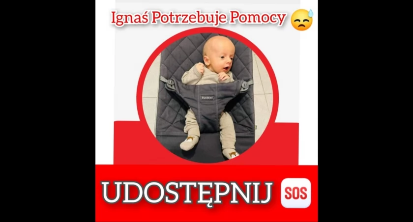 Ignaś z Ujsół potrzebuje naszej pomocy.