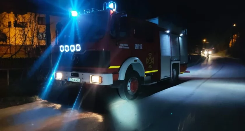 OSP Pewel Ślemieńska w akcji