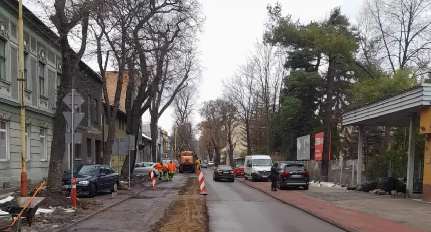 Ulica Sienkiewicza w dniu jutrzejszym  zamknięta.