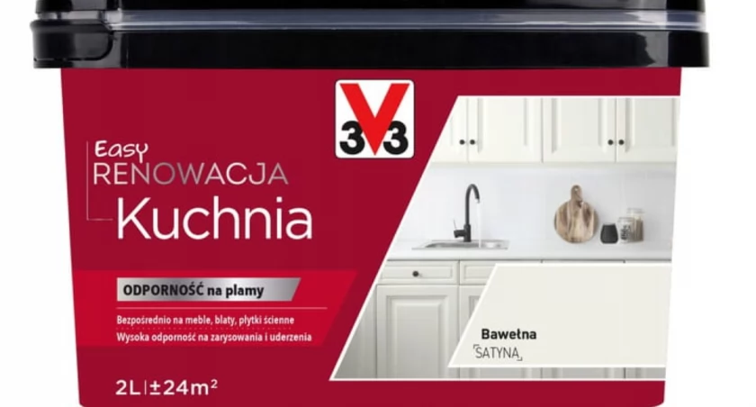 Odnawianie w nowoczesnym stylu? Poznaj farbę V33