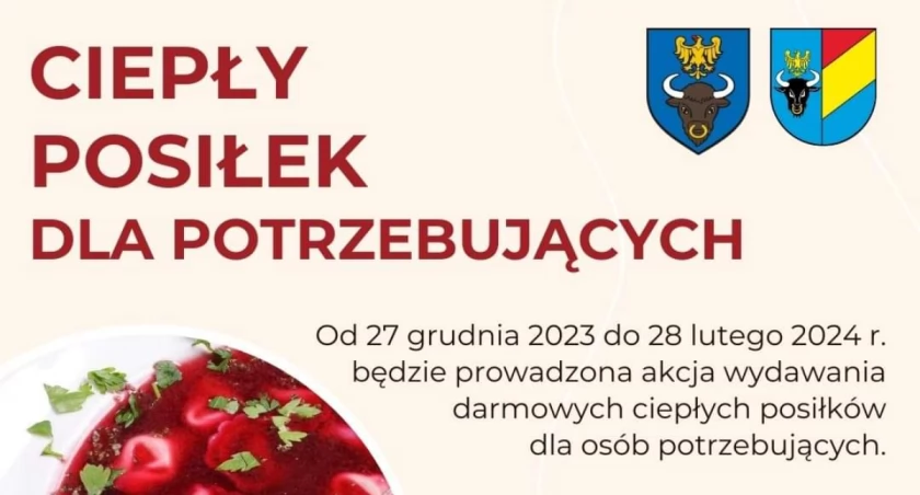 Ciepły posiłek dla osób potrzebujących 