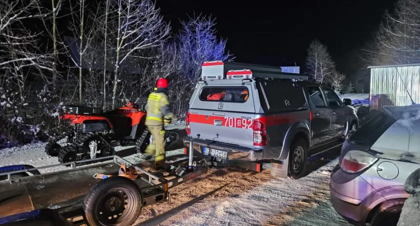 Poszukiwania zaginionej osoby z Cięciny ze szczęśliwym finałem 