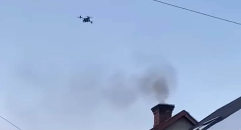 Walka ze smogiem w Żywcu: Działania Miasta i Wykorzystanie Drona przez Straż Miejską w 2023 roku