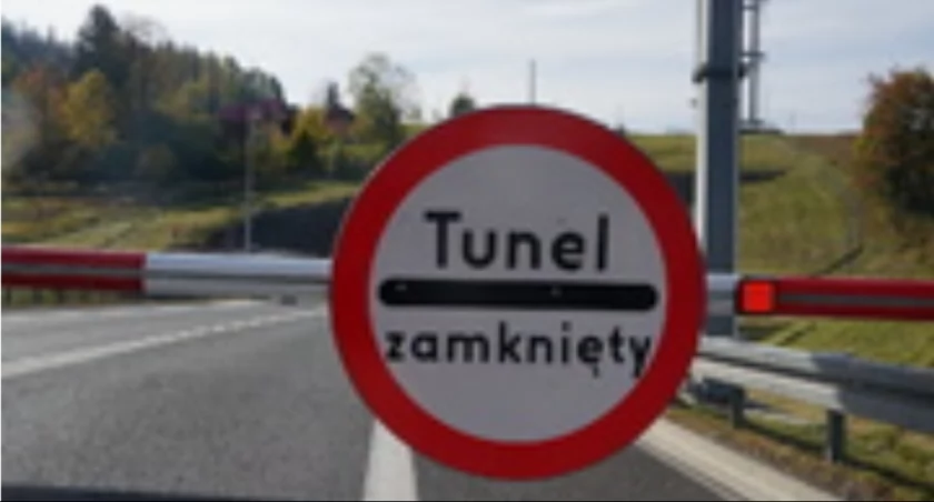 Przypominamy że tunel Emilia jest nadal zamknięty