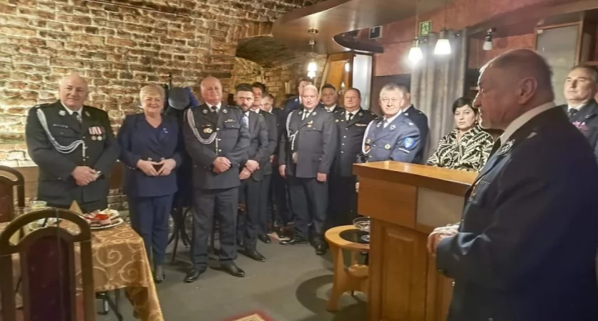 Noworoczne spotkanie burmistrza ze strażakami  