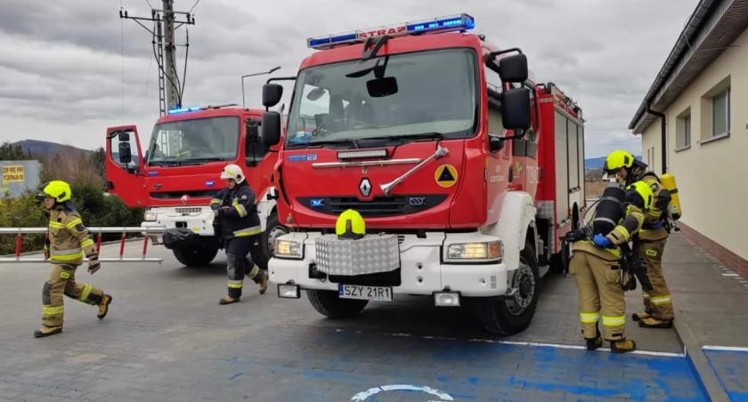 Ulatniający się gaz w Zarzeczu
