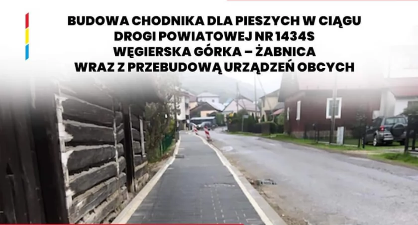 Budowa chodnika zakończona