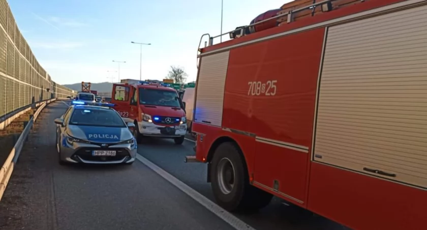 Akcja OSP Łodygowice 