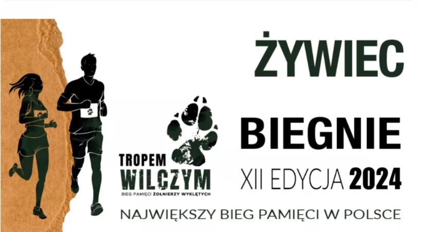 Hołd dla Bohaterów: XII Bieg Pamięci Żołnierzy Wyklętych w Żywcu