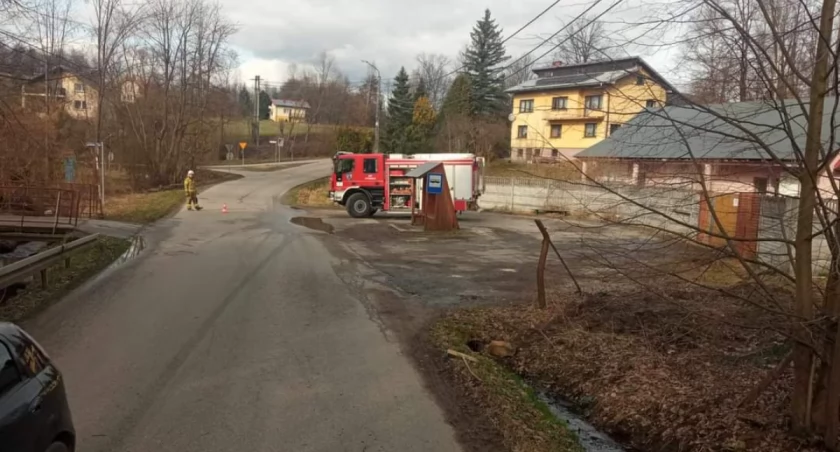 OSP Gilowice w akcji 