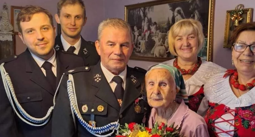 Setne urodziny mieszkańki miejscowości Las