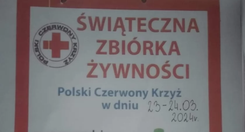Świąteczną Zbiórka produktów spożywczych 